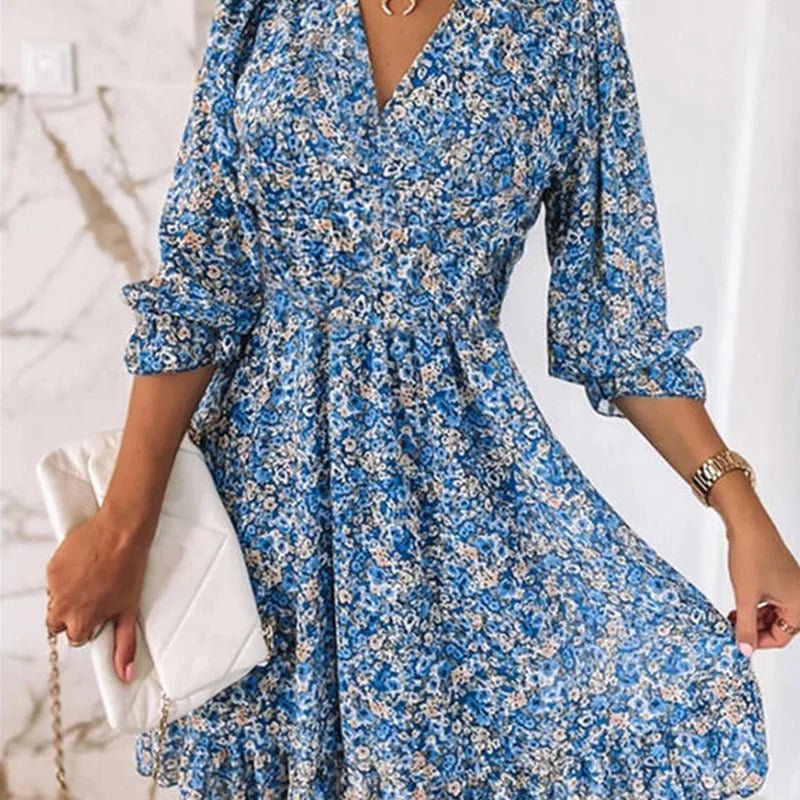 Keely | Elegante abito floreale