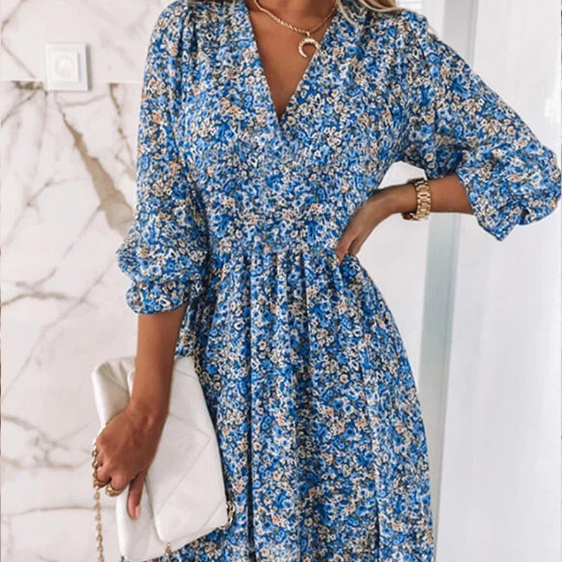 Keely | Elegante abito floreale