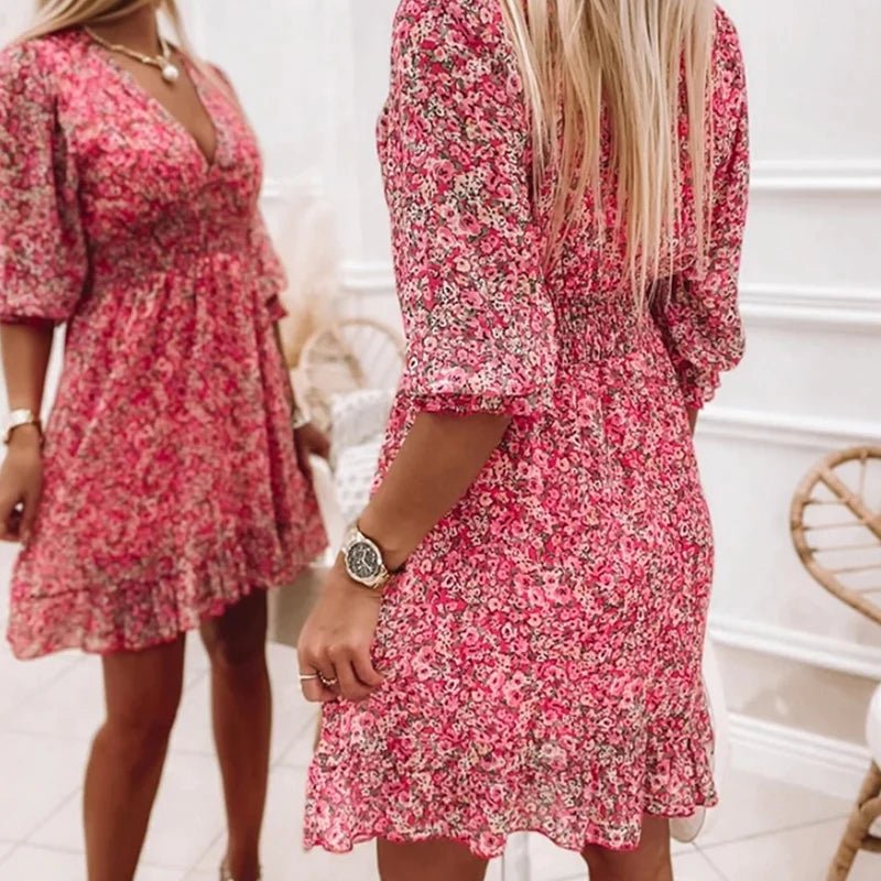 Keely | Elegante abito floreale