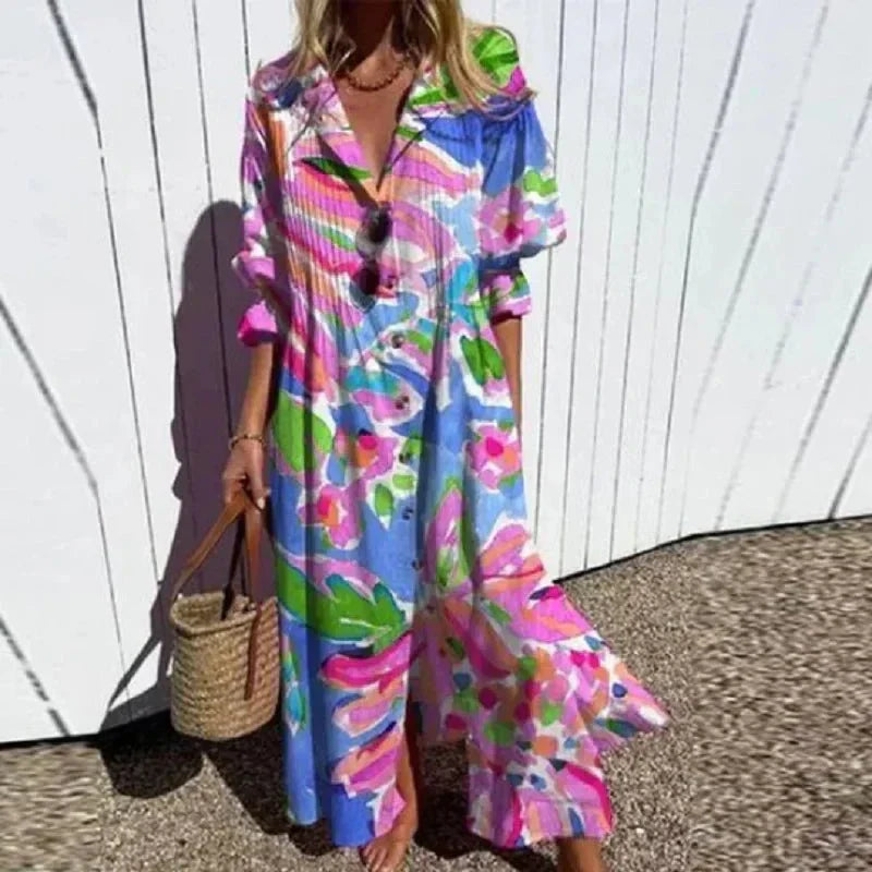 Aikaterini | Abito boho da spiaggia