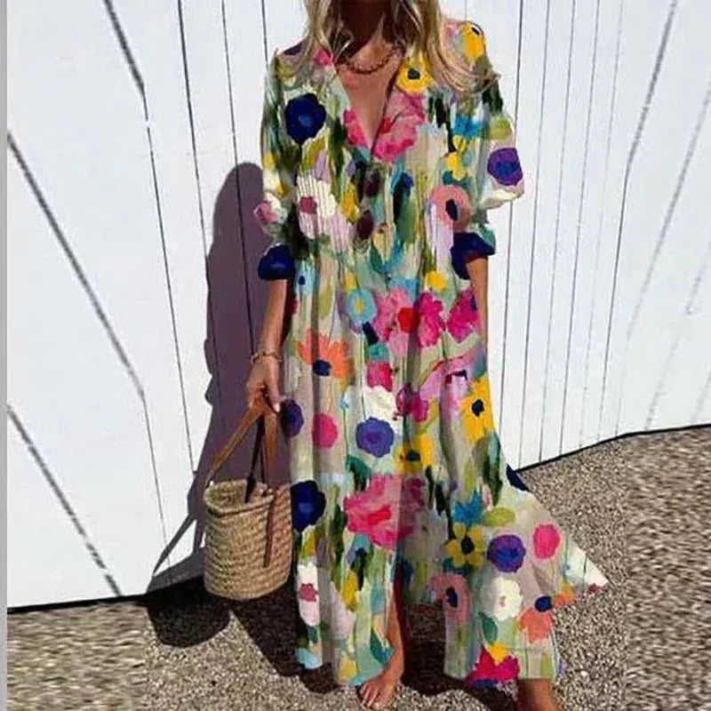 Aikaterini | Abito boho da spiaggia