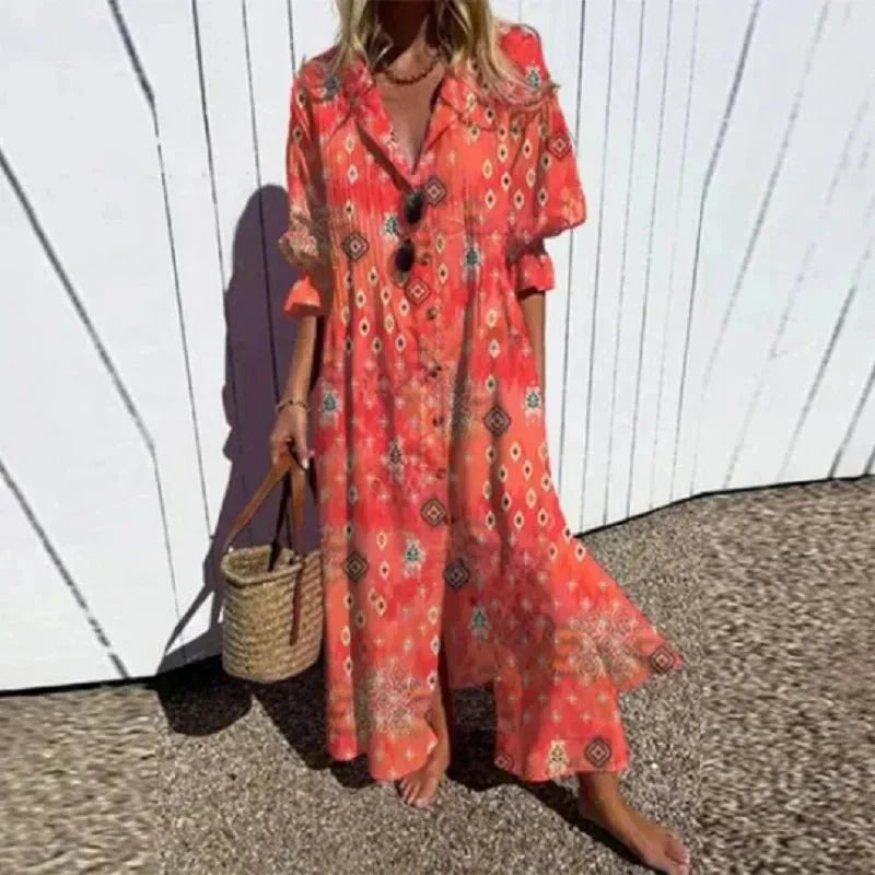 Aikaterini | Abito boho da spiaggia