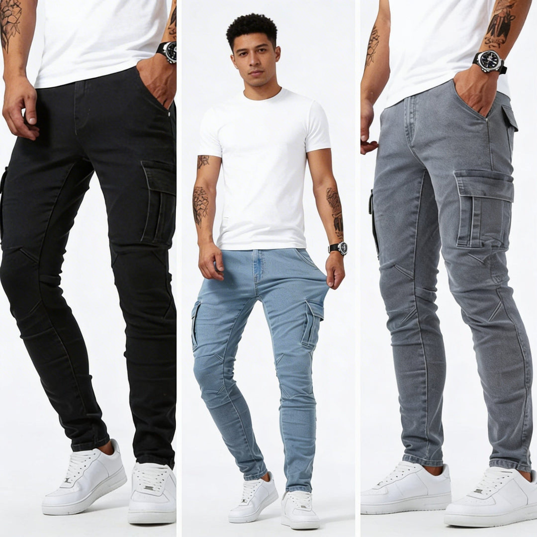 Brent | Moderne Cargo Jeans